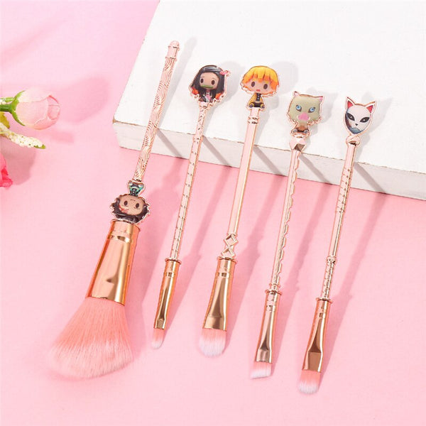 Demon Slayer Cosplay Anime Makeup Brush Tool Suit Adult COS Accessories
