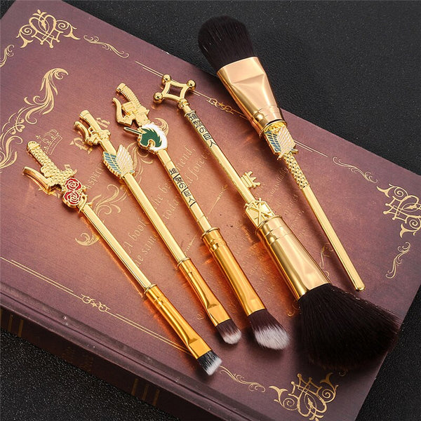 Anime Adult Attack on Titan Cosplay Makeup Brush Make Up Tool Eren Jager Makeups Suit COS Accessories Props Christmas Halloween