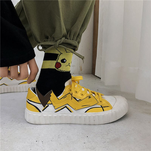 Anime Casual Shoes Women Sneakers Fashion Classic Lovers Vulcanized Shoes Cosplay Canvas Shoes