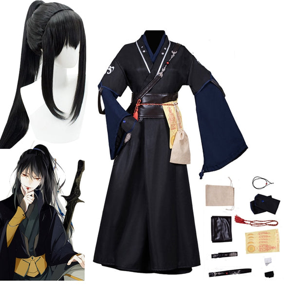 Anime Mo Dao Zu Shi Cosplay Costumes Wig Xue Yang Cosplay The Untamed Grandmaster Of Demonic Cultivation Costumes For Men CS354