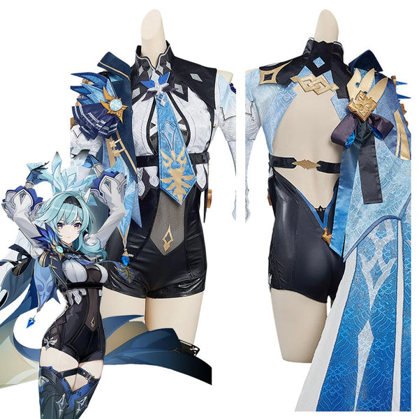 Game Genshing and Impact Eulala Cosplay Costume Outfits Halloween Carnival Suit