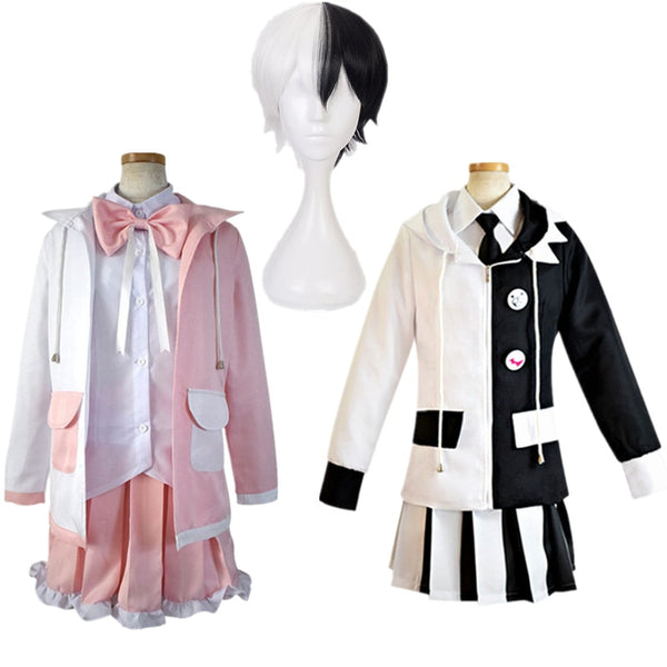 Danganronpapa V3 Monokumama Cosplay Costumes Unisex Suit Monomimi Woman Clothing Coat Skirt Pants