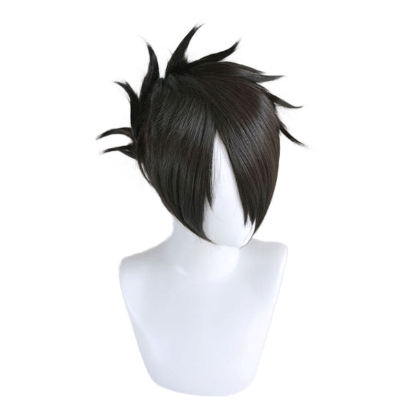 The Promised Ray Neverland Black Short Wig Cosplay Costume Yakusoku no Neverland Heat Resistant Hair Men Halloween Party Wigs