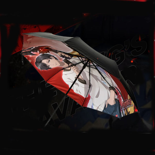 1pcs Anime Cartoon The King's Avatarss Printed Sun Rain Umbrella Student Portable Sunshade Women Girl Christmas Gift
