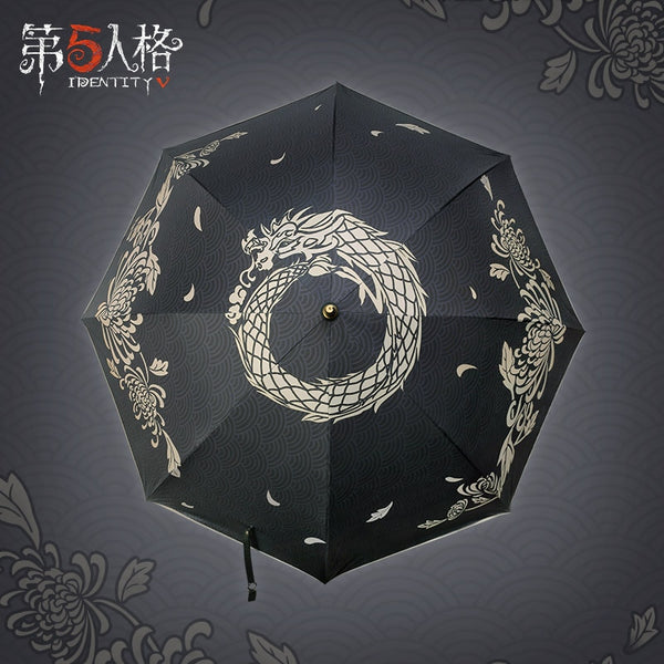 Anime Game Identity V Emily Dyer Fold Umbrella Fashion Men Women Student Rain Sunny Parasol Cosplay Xmas Gifts