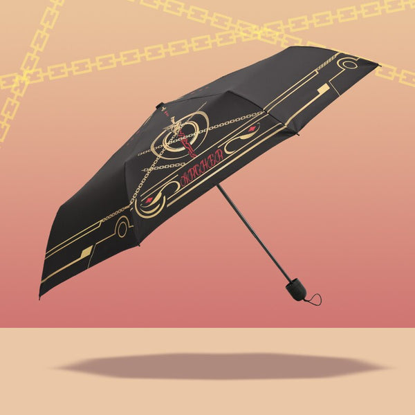 Anime Fate/Grand Order FGO Saber Alter Merlin Ishtar Cosplay Folding Sun Rain Umbrella Men Women Anti-UV Travel Parasol Sunshade