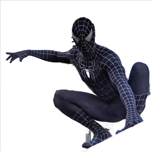 Adult Kids Black Dark Man Costume Raimi Venom Symbiote Cosplay Superhero Zentai Suit Catsuit Halloween Costumes Party Clothes