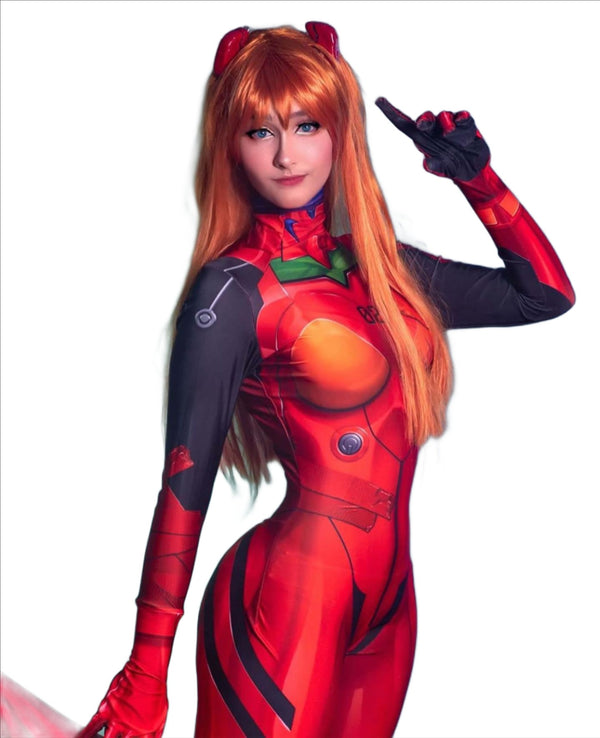 Adults Kids Asukaka Cosplay Costumes Female Woman Girls Superhero Costume Zentai Suit Halloween Bodysuit