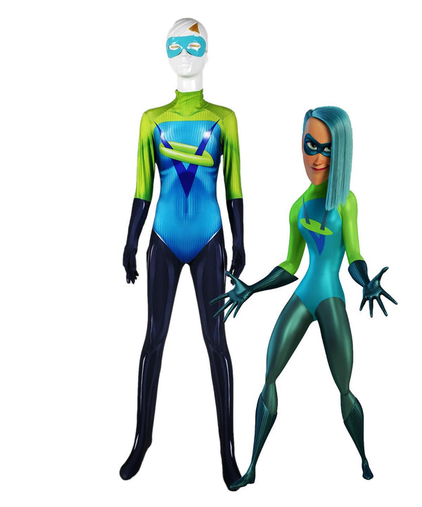 Adults Kids Voyd Cosplay Costume Incredibleess 2 Superhero Zentai Suit Halloween Bodysuit