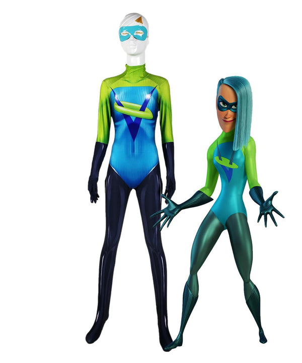 Adults Kids Voydyd Cosplay Costume Incrediblele 2 Superhero Zentai Suit Halloween Bodysuit