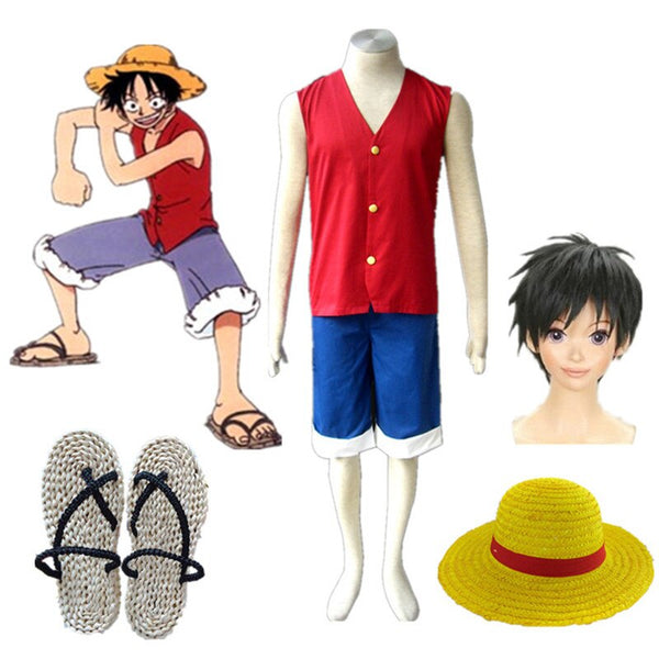 Anime cosplay One P Piece Luffy Cosplay Costume Halloween Monkey D Luffy Cosplay Halloween