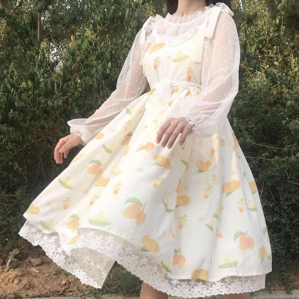Tea Party Japanese Style Girl Sweet Soft Ice Lolita Cosplay Spitzenkleid Maid Costume Dress
