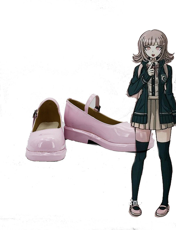 Game Danganronpapa Chiakiki Nanamimi Shoes Cosplay Boots Custom Made