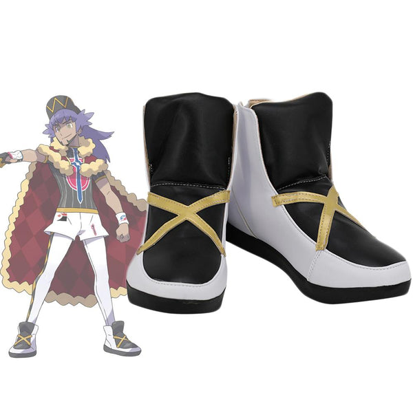 Pokemonon Swords a Shields Leonon Dandede Cosplay Boots Leather Shoes Custom Made Any Size for Adults and Kids
