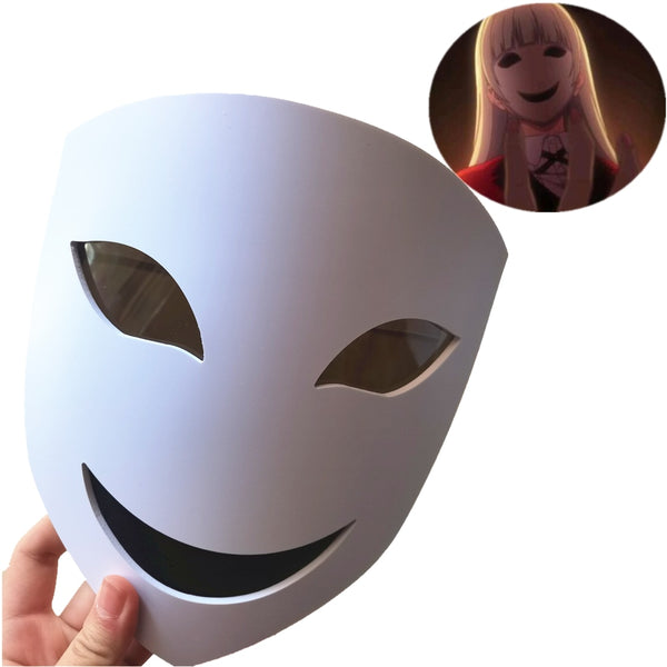 Anime Kakegurui Momobami Ririka Mask Cosplay Adult PVC Masks Props Halloween