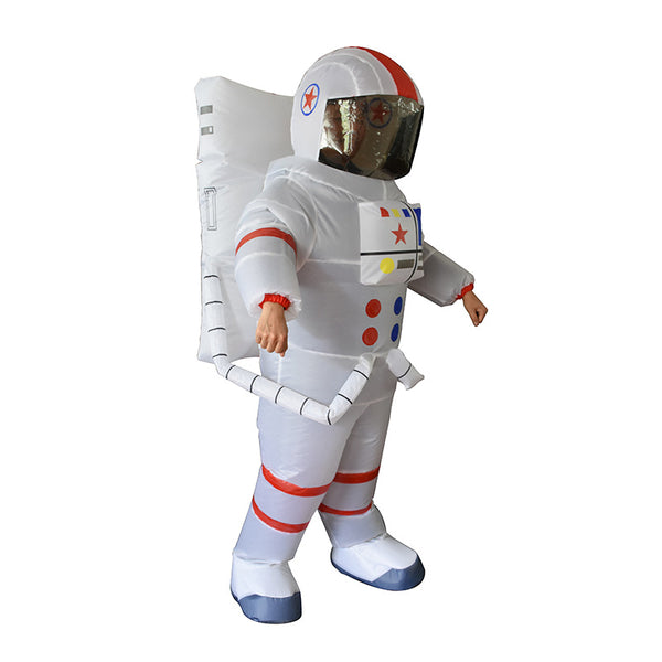 Adult New Astronaut Suit Inflatable Space Cosplay Costumes Protective Suit Cosplay Party Dress Halloween Costume for Adult