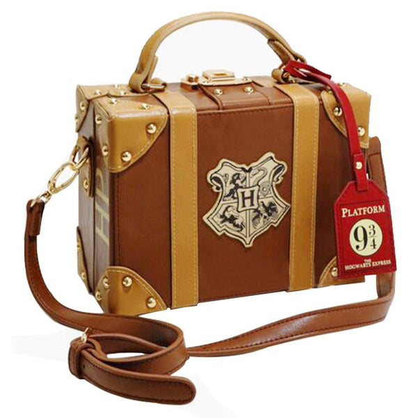 Anime PU School Badge Suitcase Shoulder bag Handbags Halloween Christmas Gift for Boy Girl
