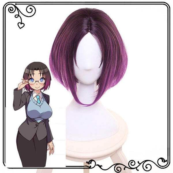Anime Miss Kobayashis Dragon Maid Cosplay Wigs Elma Cosplay Hair Wig Heat Resistant Synthetic Wig Halloween Party Maid Dragon