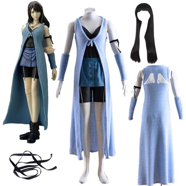 Game Final Cosplay Fantasy VIII number eight  Rinoa Heartilly Halloween Cosplay Costume Halloween