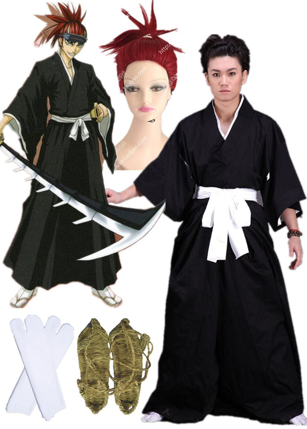 Anime Bleaches cosplay Die Pa Black And White kimono Cosplay Costume Halloween costume