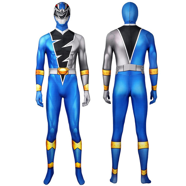 Kishryuyu Sentaiai Ryusoulgerer Cosplay Costume Blue Dinono Rangerer Meltoto Bodysuit Halloween Masquerade Cool Print Zentai Jumpsuit