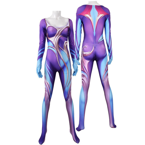 Adults Kids Dawnbringerer Sorakaka LOLs Superhero Cosplay Costumes Zentai Suit Halloween Game Bodysuit