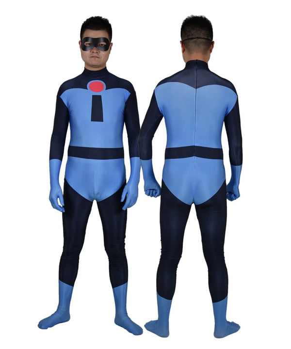 Bob Parr Cosplay Kostüm Mr. Superheld Zentai Anzug Erwachsene Kinder Halloween Bodysuit
