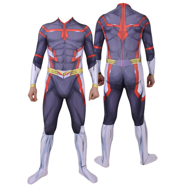 Toshinori Yagi All Might BNHA Cosplay Kostüm My Hero Academia Superheld Halloween Bodysuit Erwachsene Kinder Zentai Second Skin Suit