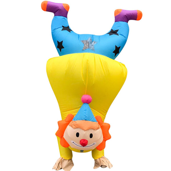 New Anime Clown Costum Inflatable Costume Funny Halloween Christmas Purim Cosplay Costumes for Adult Party Suit Clothing