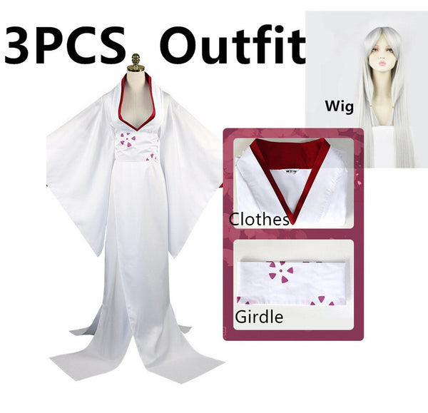 Anime Demons s Slayerer Kimetsusu Yaibaba Spider Ruiui Mother Sister Cosplay Costume Wigs Halloween Costumes Party Dress Clothes