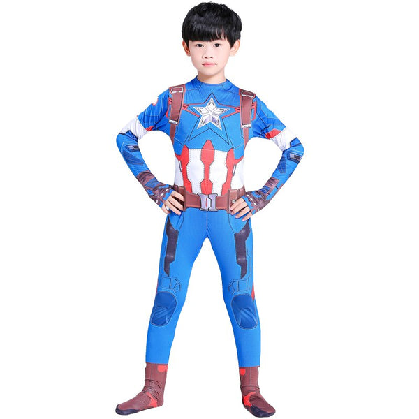 Super hero  cosplay costumes  prince costume for boys kids  halloween  Jumpsuits