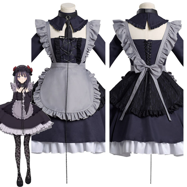 My Dress Up Anime Darling Marin Kitagawawa Cosplay Costume Kimono Lolita Maid Dress Outfits Halloween Carnival Suit