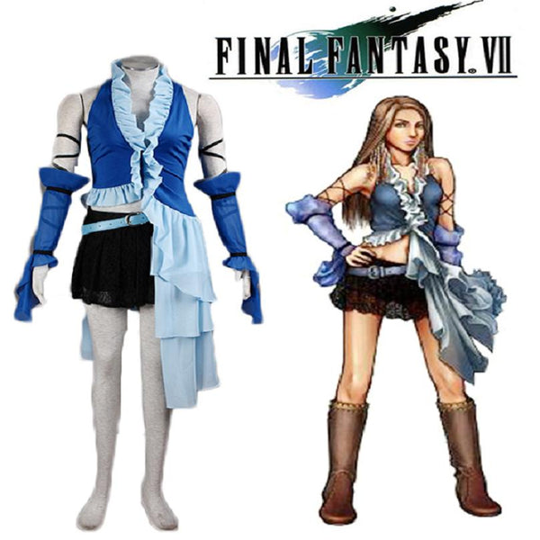 FF3 Yuna Cosplay Costumes