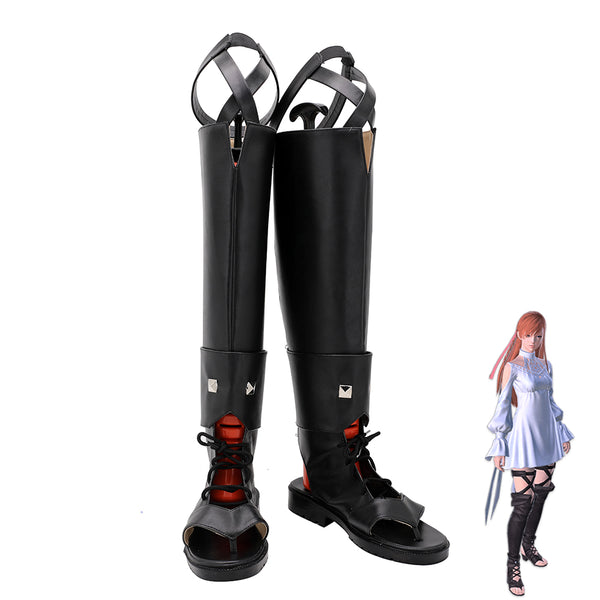 Final Cosplay Fantasy XIV FF14 Minfilia Ryne Shoes Cosplay Women Boots