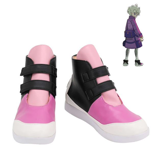PokemonN Sword Shield Bede Shoes Cosplay Men Boots