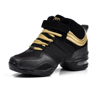 Athletic Shoes Lace-UP Breath Jazz Dance Shoes Dance Sneakers Modern Dance Shoes for Women Men